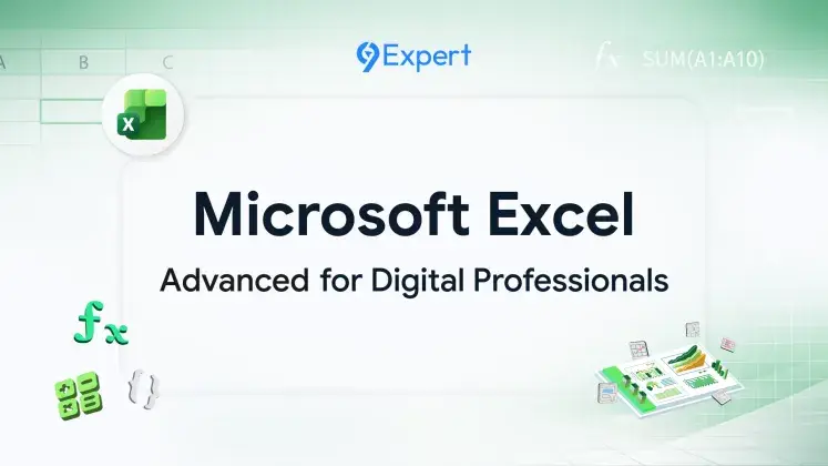 Microsoft Excel Advanced for Digital Professionals
